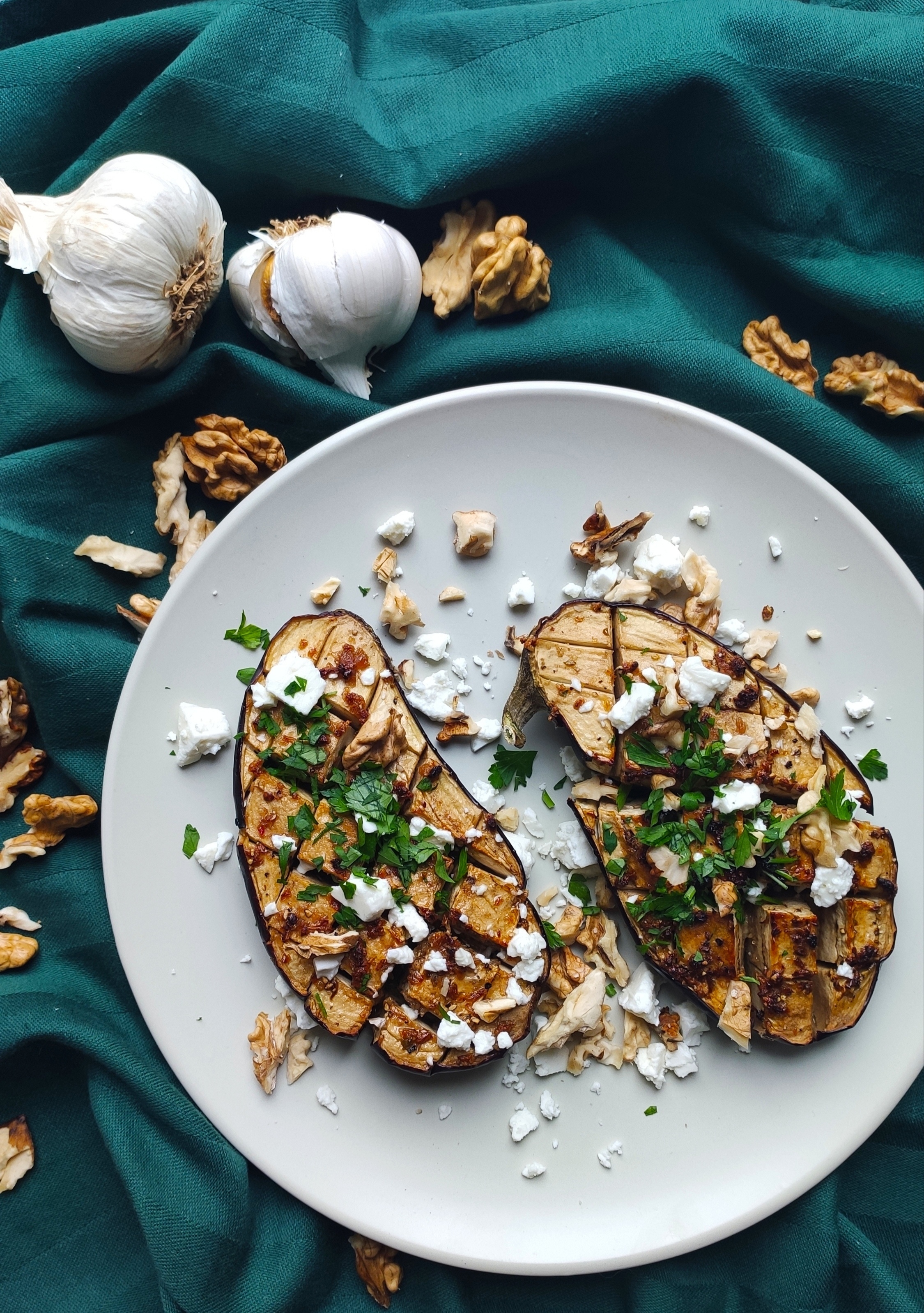 Hapklaaradvies - Smaakvolle aubergine uit de oven 