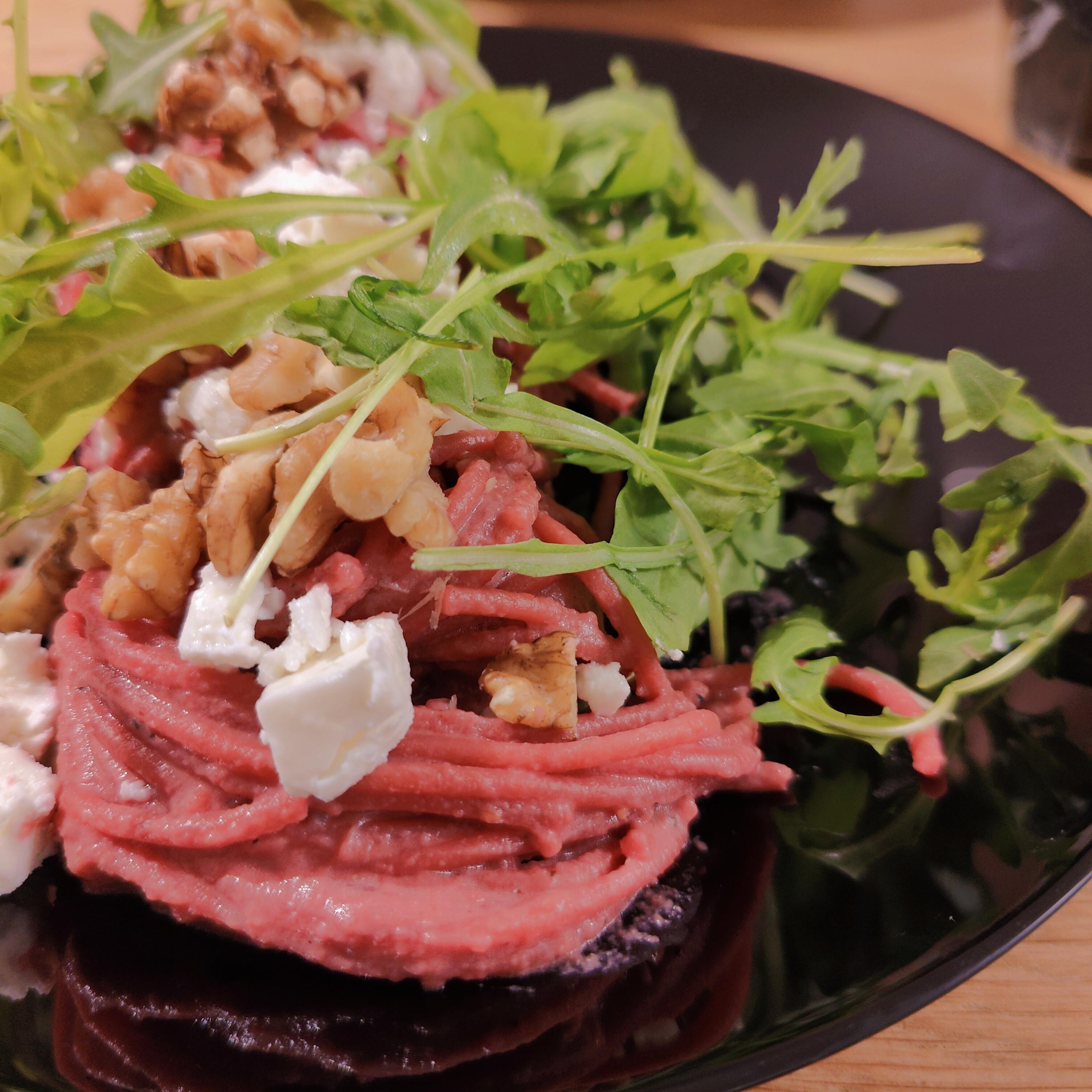 Hapklaaradvies - Pink pasta