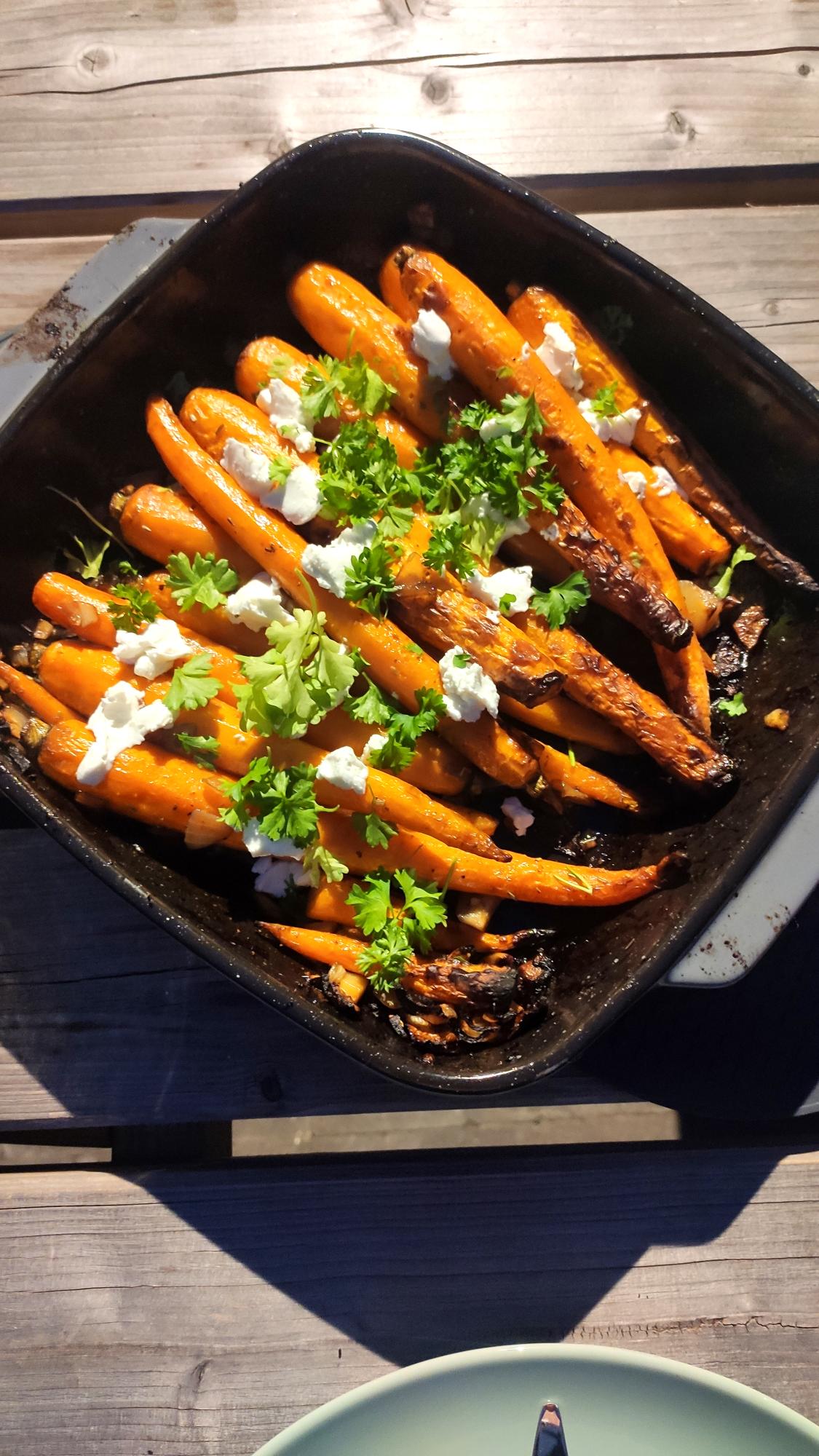 Hapklaaradvies - Gekarameliseerde bospenen uit de oven 