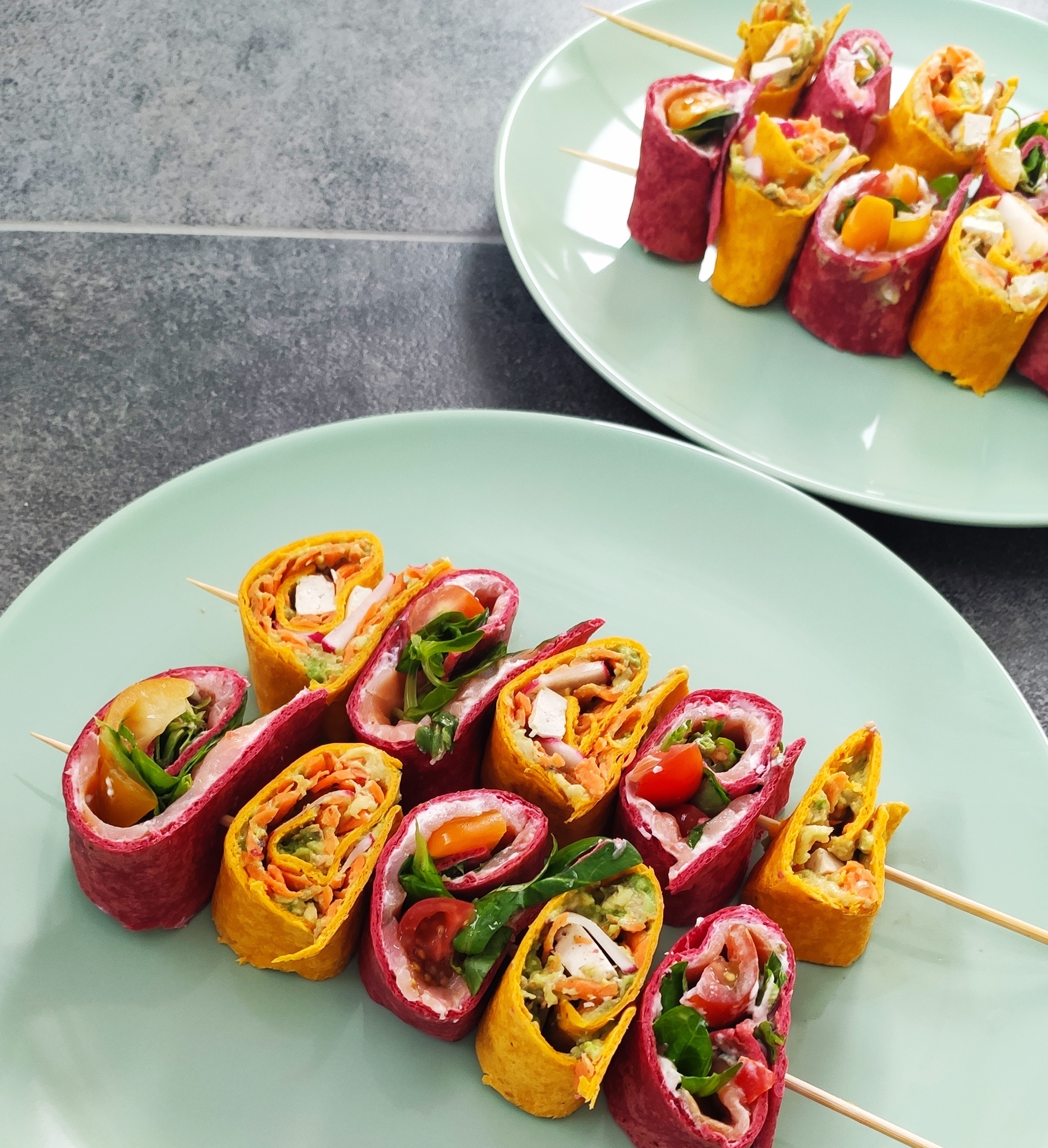 Hapklaaradvies - Groenten tortilla wraps 